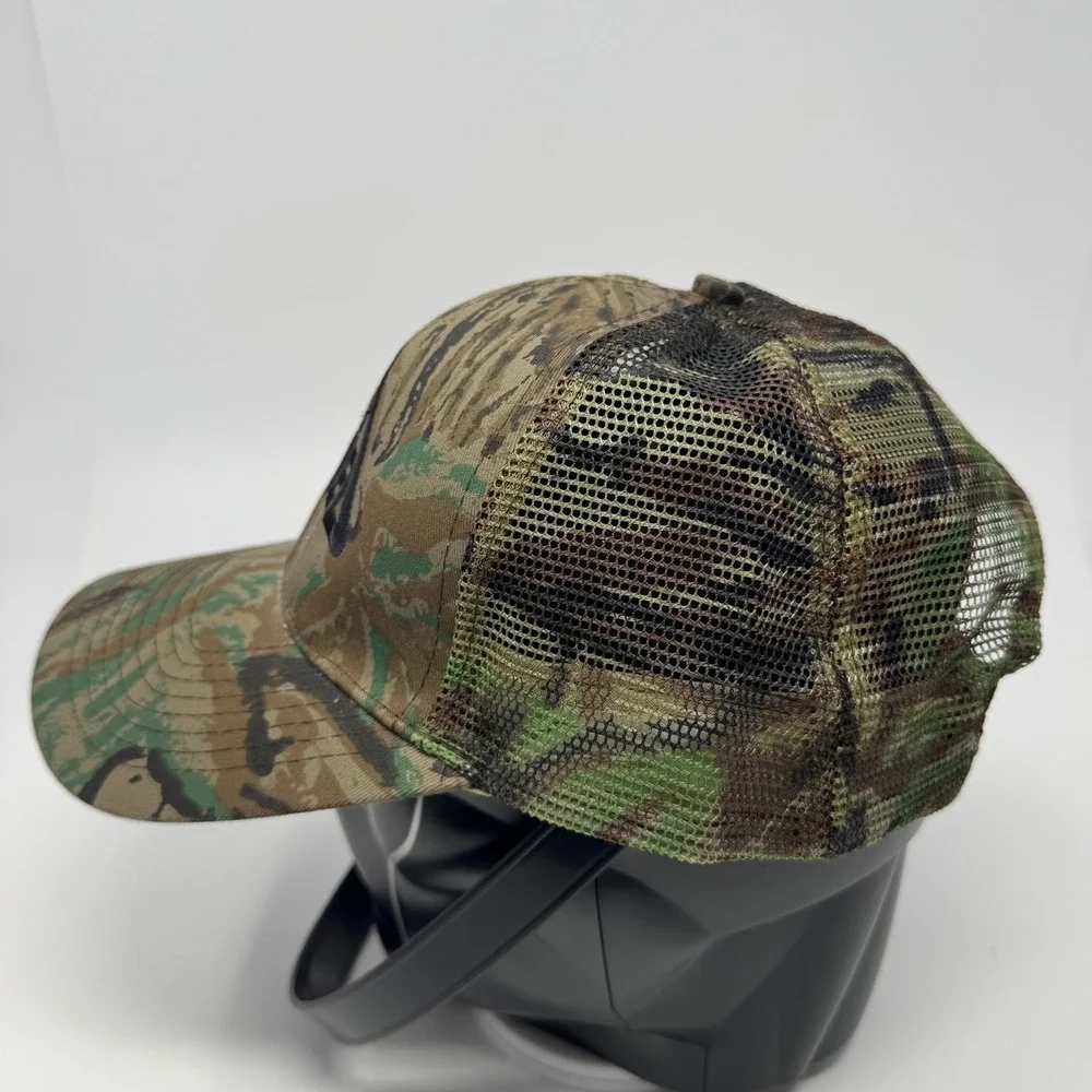 Nissun Allied Trucker Hat Camo Mesh Back Adjustable Snapback Baseball Cap